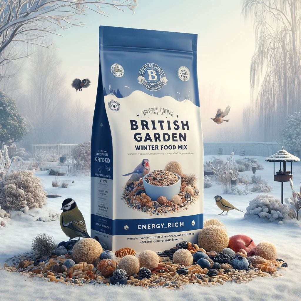 Artistic bird food for winter